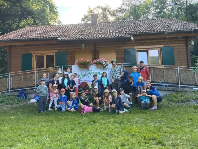 Zahlreiche Kinder waren bei den NaturErlebnisWochen in Aschau mit dabei. | Foto: Ingrid Ulreich