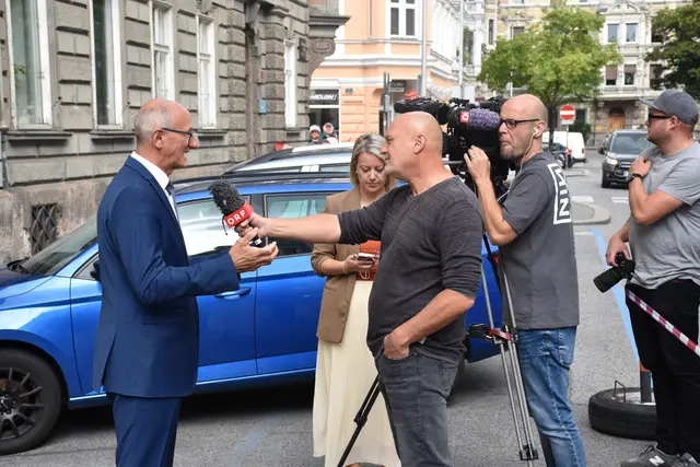 LH Anton Mattle im Interview mit dem ORF Tirol | Foto: Haun
