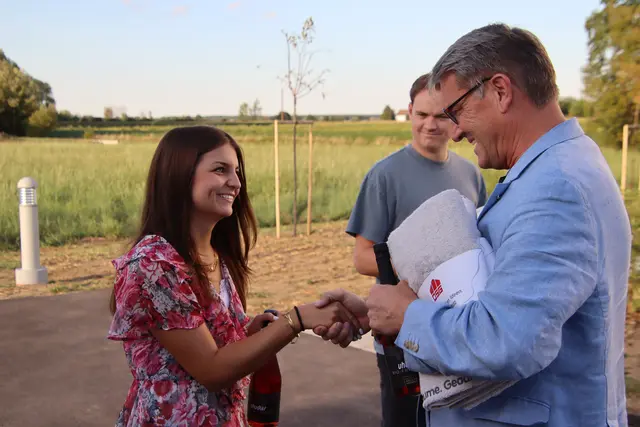 Antonia Stubits ist eine der neuen Bewohnerinnen. | Foto: Martin Wurglits