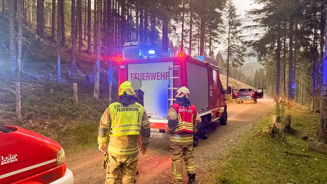 Beim Feuerwehreinsatz am Abend des 27. August 2025 in Tamsweg-Seetal. | Foto: BSBÖ OVI Keidel Thomas