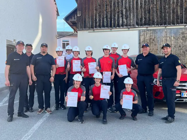 Im Jugendbereich arbeitet die FF Vichtenstein eng mit der FF Rain aus St. Roman zusammen.  | Foto: Tuma