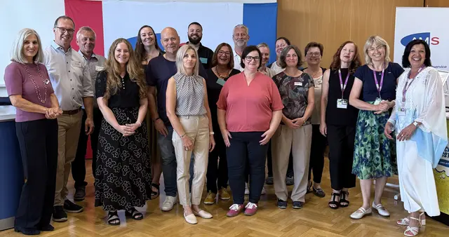 Die Ausstellerinnen und Aussteller der ersten regionalen Qualifikationsmesse. | Foto: AMS Weiz