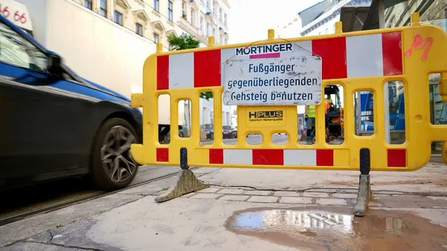In der Penzinger Hadikgasse platze am Donnerstagmorgen eine Wasserleitung. (Symbolfoto) | Foto: Valentina Marinelić/MeinBezirk