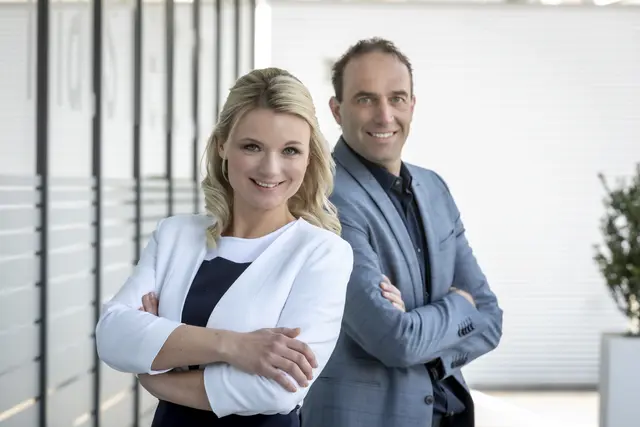 Unterstützen mit ihrer Firma Entheos Unternehmen im Aufbau und Umbruch: Ines Richter und Christian Buchsteiner. | Foto: Entheos/Lunghammer