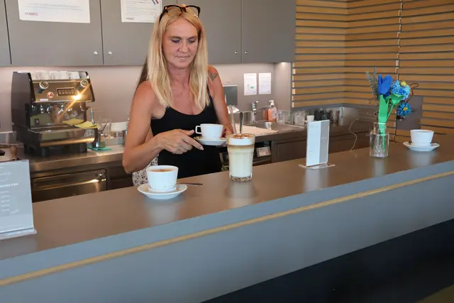 Das hauseigene Café des BBRZ ist die erste Station zur Wiedereingliederung. | Foto: Kathrin Schauer