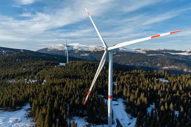 Windpark Steinberger Alpe. | Foto: Kelag