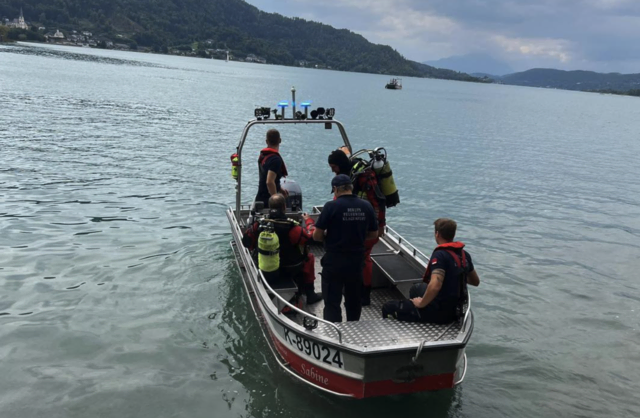 Der Einsatz wurde beendet. | Foto: Berufsfeuerwehr Klagenfurt am Wörthersee