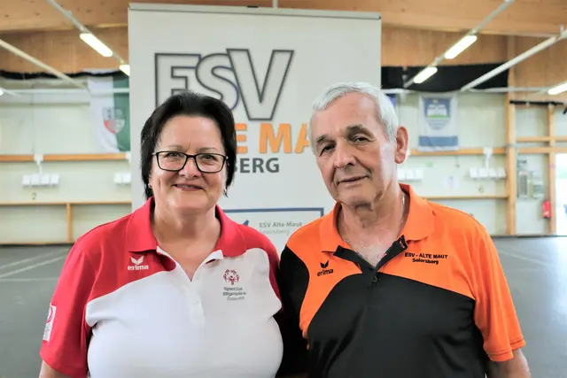 Ludmilla Remler und Peter Ehgartner vom ESV Alte Maut laden zum Herbstfest in Seiersberg-Pirka. | Foto: Edith Ertl