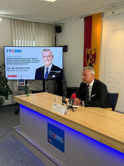 FPÖ-Klubobmann Norbert Hofer erhofft sich durch das Gesetz mehr Transparenz im Burgenland.  | Foto: FPÖ Burgenland