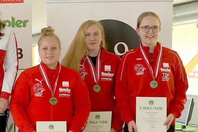 Patricia Patka-Rangger (Mieming) eroberte dreimal Mannschaftsbronze mit der Tiroler Mannschaft | Foto: Christian Kramer