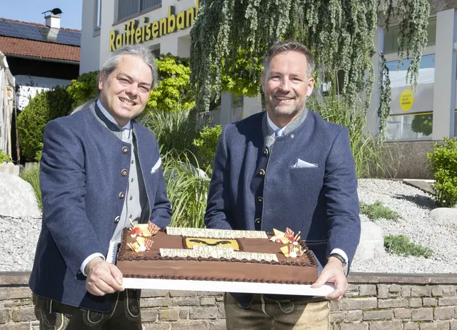 Erst vor wenigen Wochen richtete die Walser Raiffeisen ein Fest zum 100. Jubiläum aus. | Foto: RB Wals-Himmelreich
