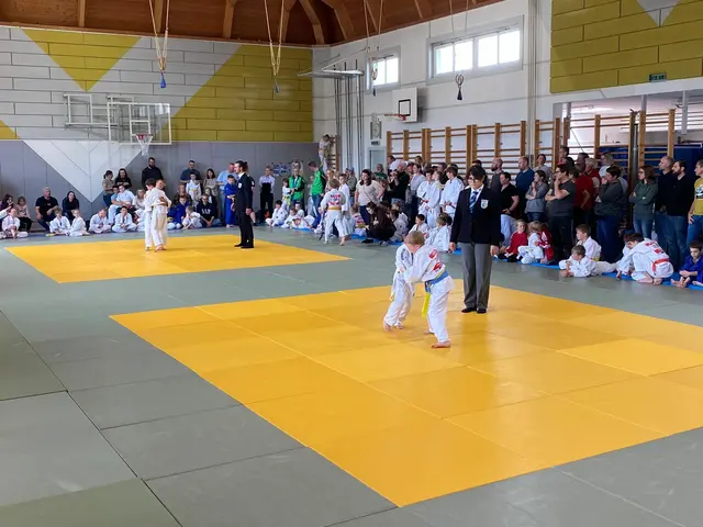 Der Judonachwuchs tritt auch bei Wettkämpfen. | Foto: JV Ried