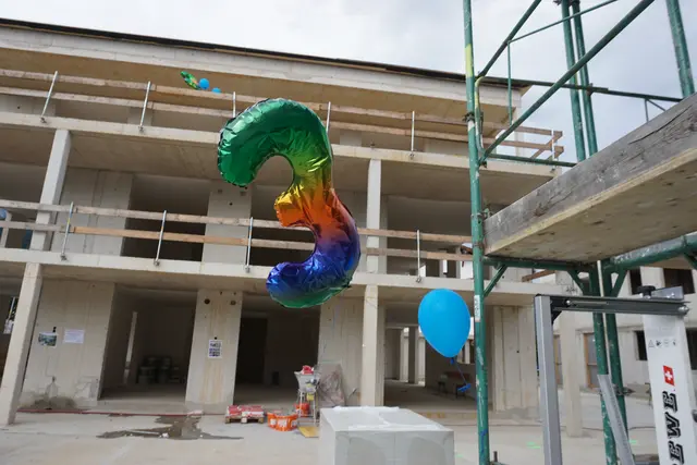 Baustellenbesichtigung | Foto: Martina Obertimpfler 