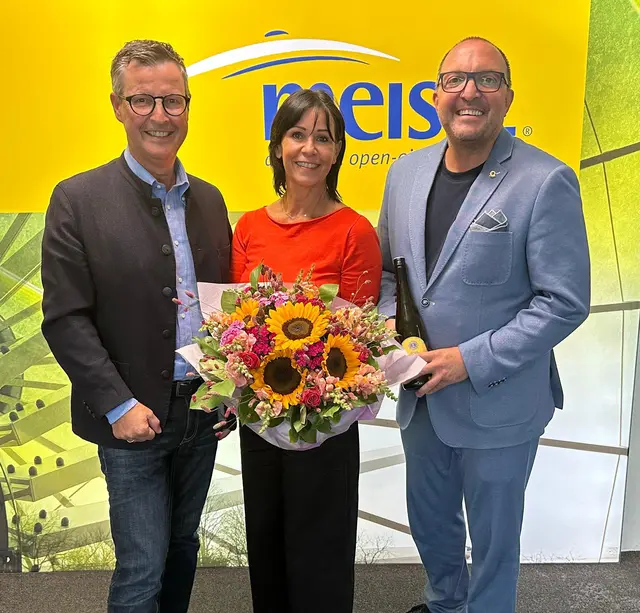 Kurt Katstaller, Geschäftsführerin der Firma Meissl in Pfarrwerfen Hermine Meissl und Jörg Summer | Foto: Lions St. Pölten Jakob Prandtauer
