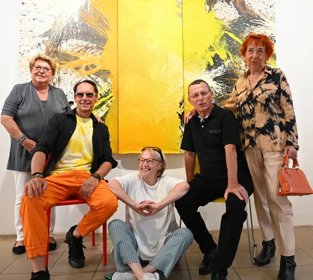 vlnr.: Christine Danninger, Gilbert Kleissner, Gerlinde Stropek, Joe Malina, Christine Pahl | Foto: Wilfried Fischer