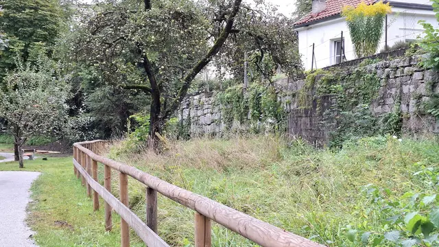 Ein Teil des Gartens bleibt naturbelassen. | Foto: Josef Wind