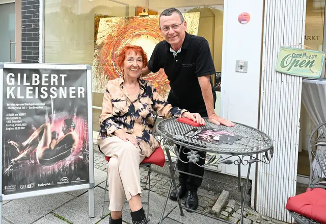 Christine Pahl, Joe Malina | Foto: Wilfried Fischer