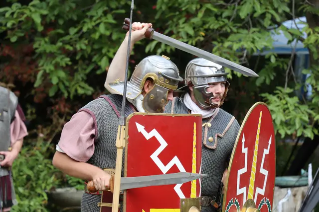 Kräftige Legionäre...