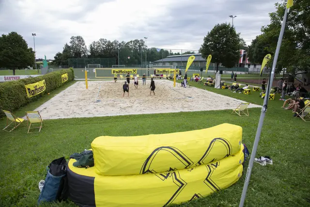 Sommerfeeling pur: Beim Beachvolleyballturnier „Beach Beats“ der Raiffeisenbank Wals-Himmelreich
standen Teamgeist, Spaß und sportlicher Ehrgeiz im Mittelpunkt. | Foto: RB Wals-Himmelreich/Waltraud Dorn