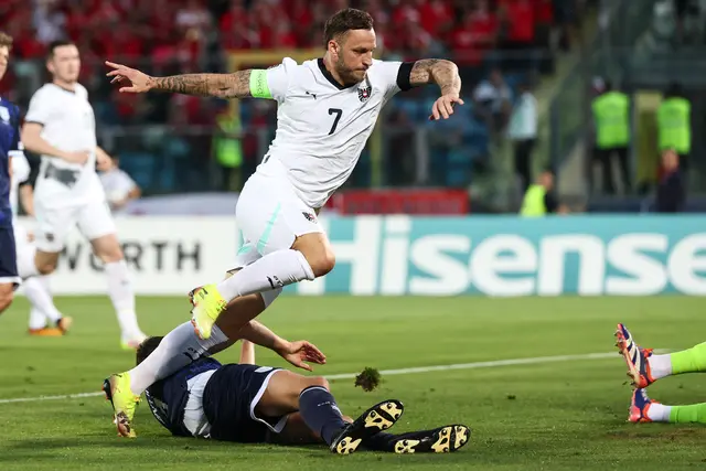 Marko Arnautovic kickt bei Roter Stern Belgrad, jetzt tritt der Teamspieler in Graz auf den SK Sturm. | Foto: GEPA-Pictures