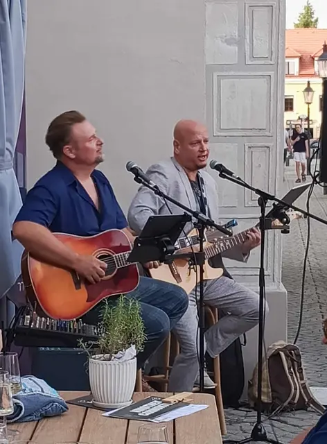 Pilat und Pross live im Herzstück von Petznek. | Foto: Daniela Mörk 