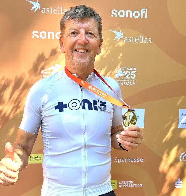 Martin Krimbacher: erfolgreich bei Transplant Games. | Foto: Krimbacher