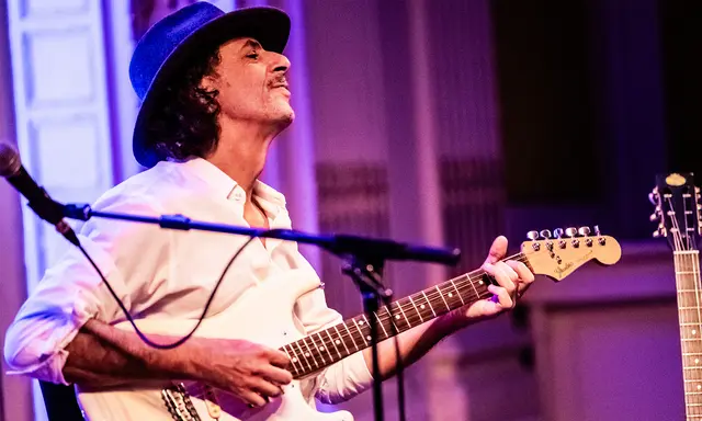 Elf Musikerinnen und Musiker aus sieben Nationen, unterstützt von Stargästen wie Thomas Gansch und Mario Berger (Foto), verwandeln den Abschlussabend in ein buntes Fest voller Lebensfreude und musikalischer Vielfalt. | Foto: Andreas Müller