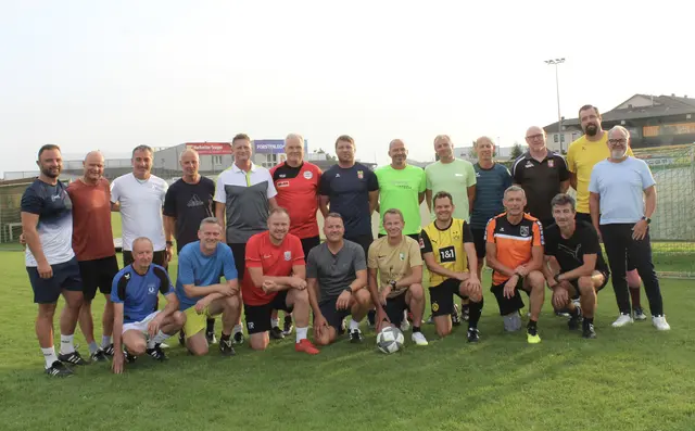 Am vorigen Donnerstag traf sich ein großer Teil der Regionalauswahl zum Training. | Foto: MeinBezirk Perg/Köck