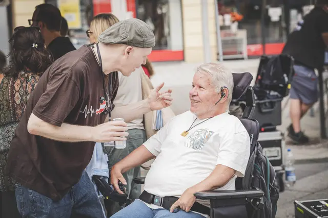 Gerry Schweiger ist gerne im Austausch mit seinem Publikum. | Foto: Klaus Pressberger