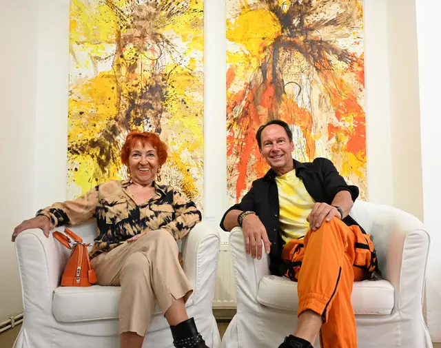 Christine Pahl, Gilbert Kleissner | Foto: Wilfried Fischer