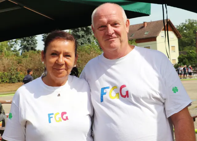 Inge Kohlbacher und Roland Stiegner von der Faschingsgilde laden zum FGG Zeltfest in Gratkorn. | Foto: Edith Ertl