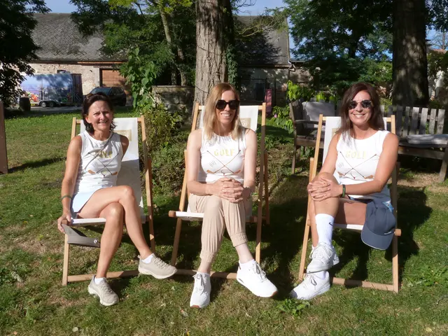 Helena, Doris und Sandra waren nicht nur Outfittechnisch top vorbereitet! | Foto: Vanessa Wittmann