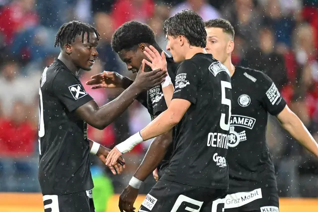 Seedy Jatta hatte beim 1:0 am schnellsten reagiert. | Foto: GEPA-Pictures