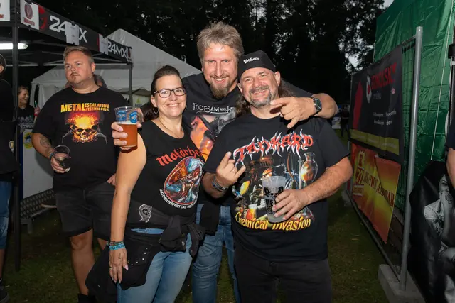 Sybille Maurer, Andreas Müllner und Thomas Kainz in Stuppach. | Foto: er