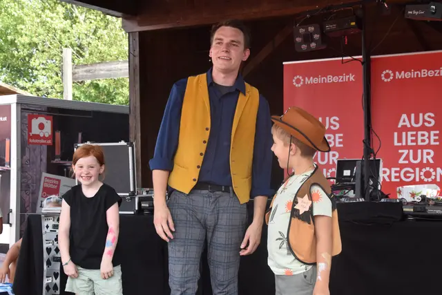 Patrick Kulo verblüffte und erheiterte Groß und Klein. | Foto: Michael Strini