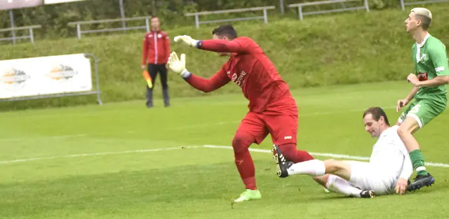 Waidring-Goalie Lukas Rier musste das 0.1 hinnehmen. | Foto: Kogler