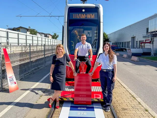 Die Tram-WM findet am 13. September vor dem Wiener Rathausplatz statt. | Foto: Andreas Pölzl/MeinBezirk