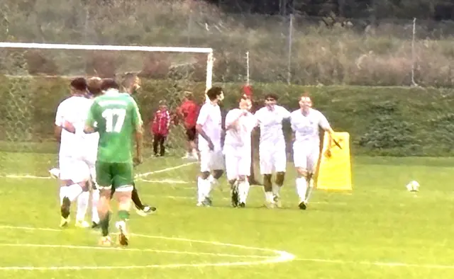 Fünffacher Waidringer Torjubel. | Foto: Kogler