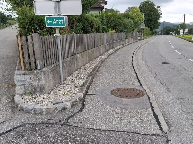 "Affenzeller-Kreuzung" Richtung Markt Pabneukirchen und Ortsumfahrung nach Perg.  | Foto: Robert Zinterhof