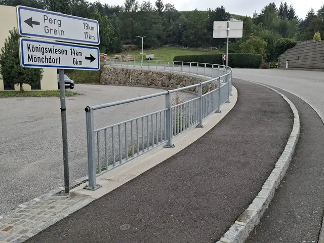 "Affenzeller-Kreuzung" Richtung Mönchdorf, Marxer Siedlung.  | Foto: Robert Zinterhof