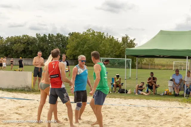 Dreamteam - zufrieden mit gemachten Punkt. | Foto: www.cine-motion.at / Ivanek