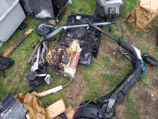 Ein vermutlich überhitzter E-Scooter-Akku habe den Brand ausgelöst. | Foto: FF Eberstein