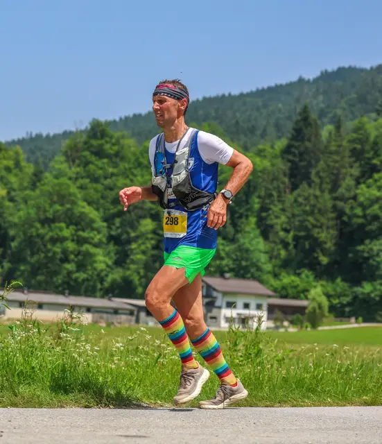Richard Nudl trat bei den Trailrunning-Weltmeisterschaften der Masters in Meduno, Italien in der Altersklasse M55 an und zeigte eine beeindruckende Leistung über das gesamte Wettkampfwochenende. | Foto: PSV Leoben