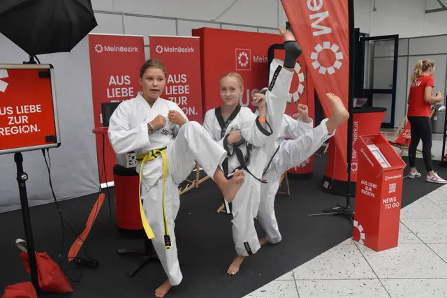 Mit YU Taekwondo Oberwart gab es auch bei MeinBezirk Action. | Foto: Michael Strini