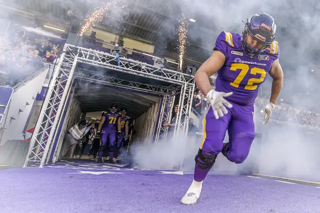 Die Vienna Vikings ziehen ins Finale der European League of Football ein. | Foto: (c) Hannes Jirgal/Vienna Vikings