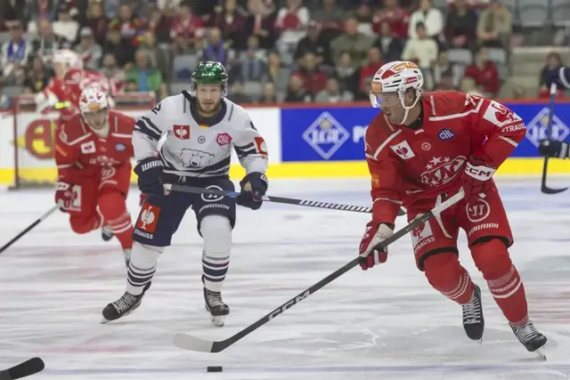 Mathias From war einer der besten Spieler des EC-KAC gegen die Eisbären Berlin und erzielte das 2:1. | Foto: EC-KAC/CHL/Wolfgang Jannach