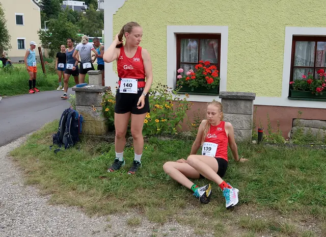Alexandra Steiner und Carolina Luftensteiner | Foto: ULC Grein