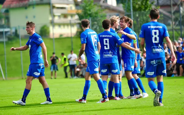 Der SV Oberperfuss hat weiterhin Torjubel im Programm: Der Aufsteiger liegt an zweiter Stelle der Regionalliga Tirol. | Foto: Hassl