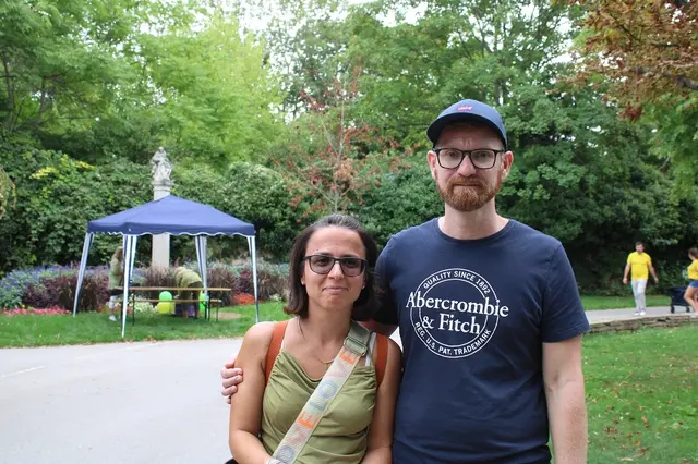 Patricia und Martin Schramek lassen die Sportwahl den Kindern offen