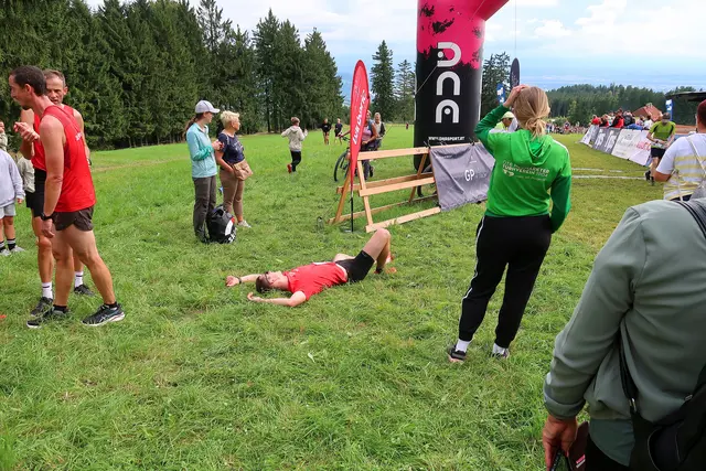 Florian Rosinger im Ziel.  | Foto: ULC Grein